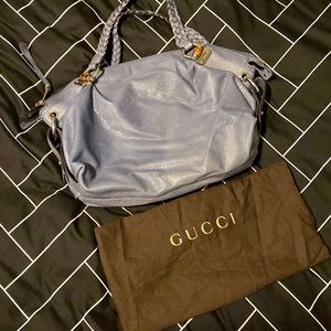 Gucci Vintage Blue Handbag